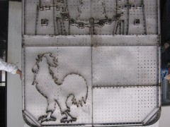 vasca in corten per mosaico